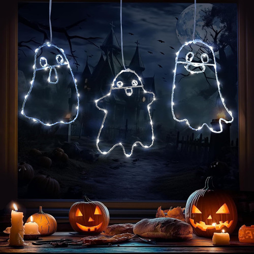 Halloween deko lichterkette - halloween,