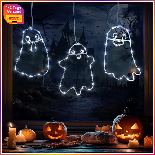 Halloween deko lichterkette - halloween,