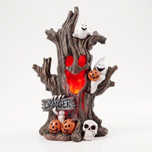 Halloween deko baumstumpf - halloween,