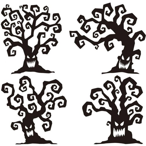 Halloween-Wandtattoo