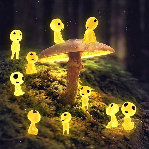 10x leuchtende harz gartendeko - leuchtende,