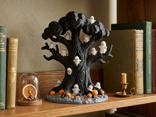 Geisterbaum halloween deko - geisterbaum, halloween-deko